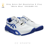 Giày Asics Gel-Resolution X Clay ‘White Blue’ 1041A485-101