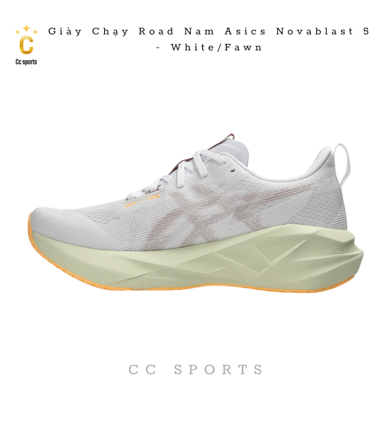 Giày Asics Novablast 5 ‘white’  MEN