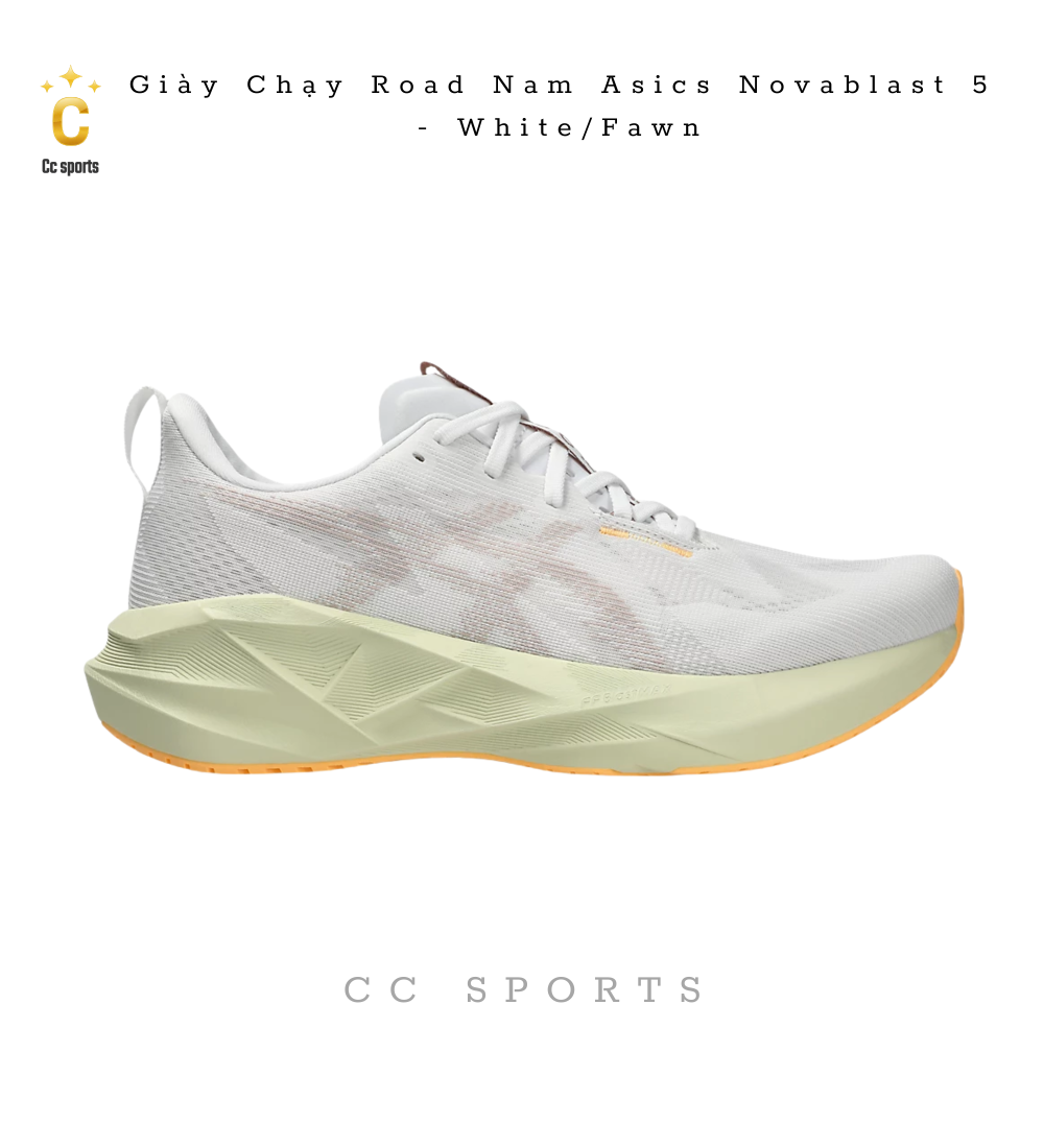 Giày Asics Novablast 5 ‘white’  MEN
