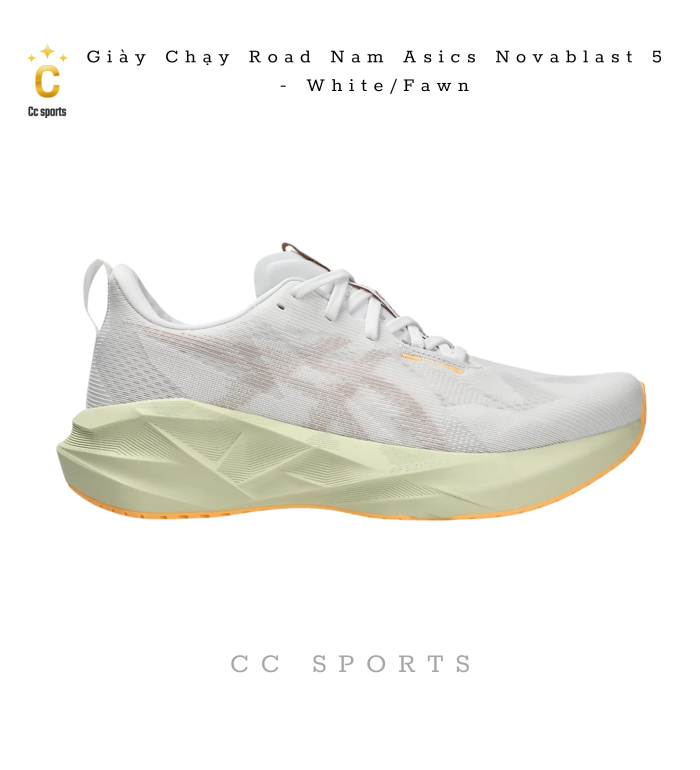 Giày Asics Novablast 5 ‘white’  MEN