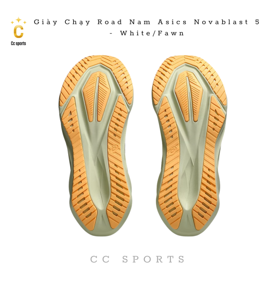 Giày Asics Novablast 5 ‘white’  MEN