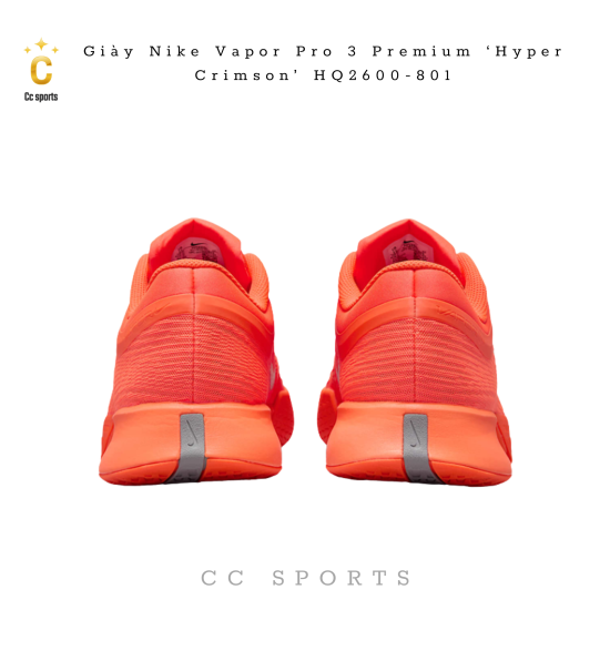 Giày Nike Vapor Pro 3 Premium ‘Hyper Crimson’ HQ2600-801