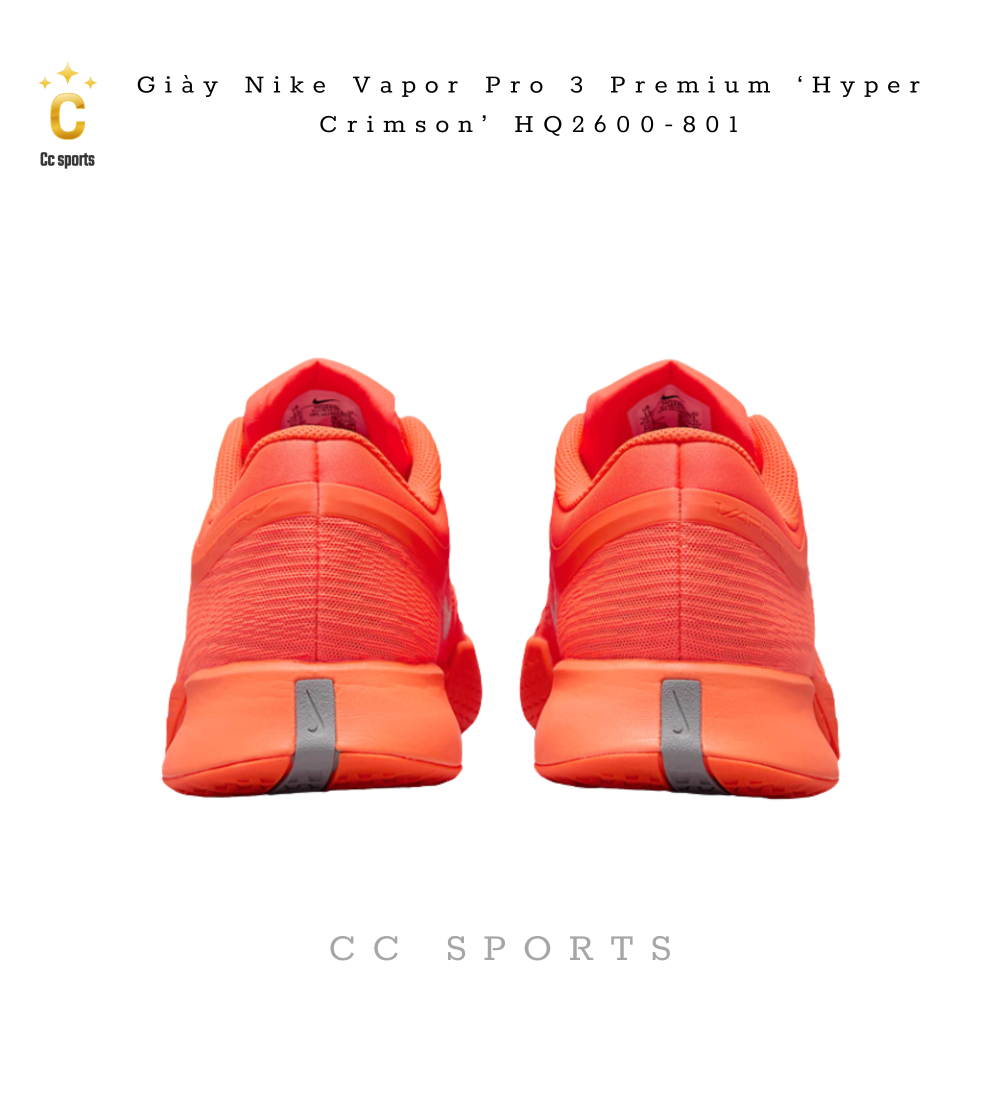 Giày Nike Vapor Pro 3 Premium ‘Hyper Crimson’ HQ2600-801