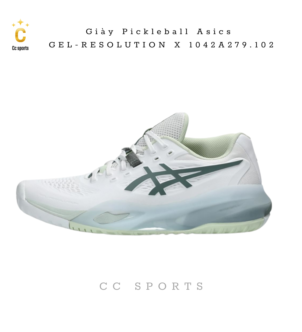 Giày Pickleball Asics  GEL-RESOLUTION X 1042A279.102