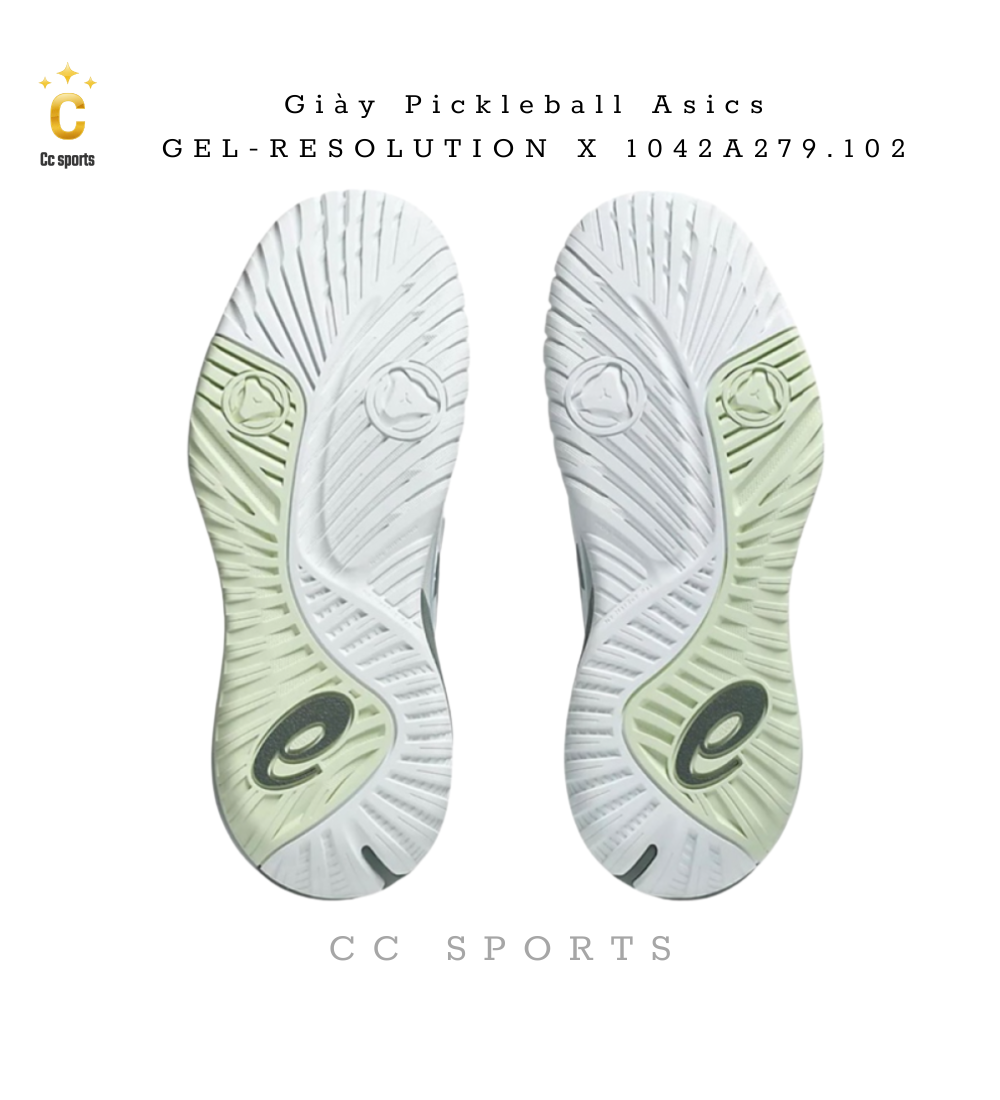Giày Pickleball Asics  GEL-RESOLUTION X 1042A279.102