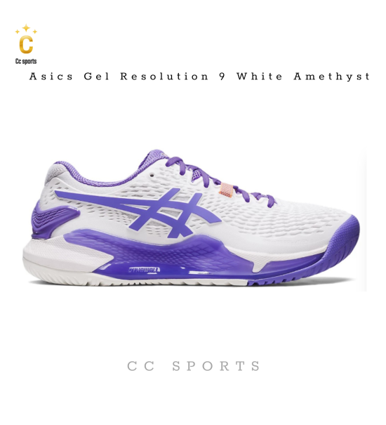 Giày Nữ Asics tennis gell resolution 9 1042A208