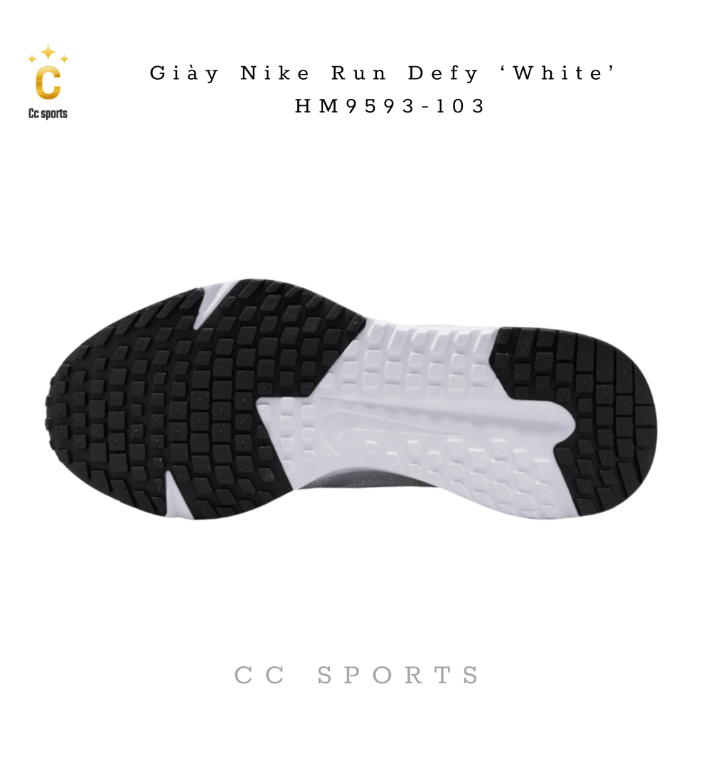 Giày Nike Run Defy ‘White’  HM9593-103