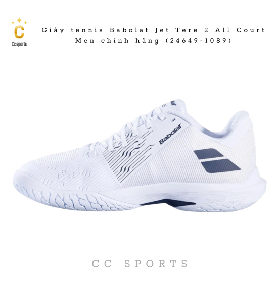 Giày tennis Babolat Jet Tere 2 All Court Men chính hãng (24649-1089)
