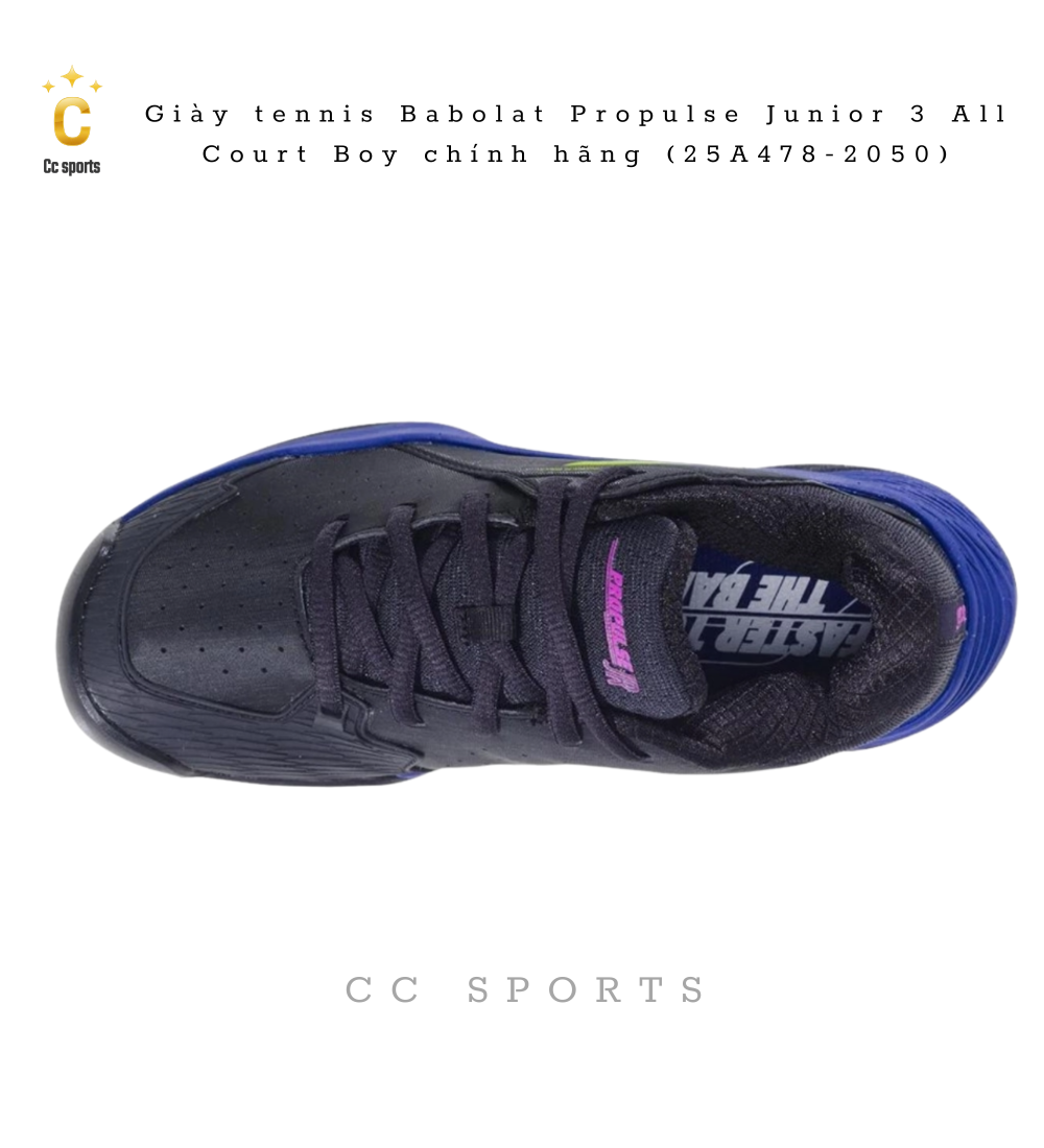 Giày tennis Babolat Propulse Junior 3 All Court Boy chính hãng (25A478-2050)