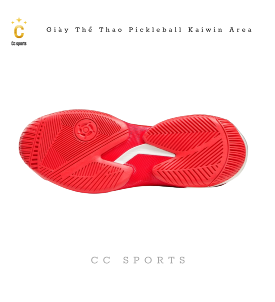 Giày Thể Thao Pickleball Kaiwin Area - Màu Đỏ