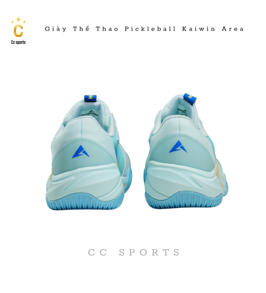 Giày Thể Thao Pickleball Kaiwin Area - Màu Xanh Ngọc