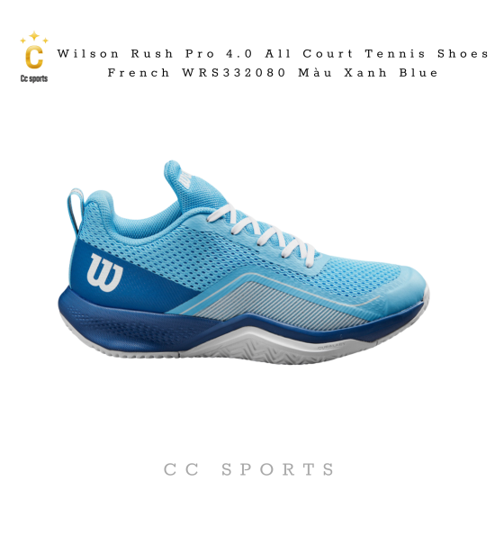 Wilson Rush Pro 4.0 All Court Tennis Shoes French WRS332080