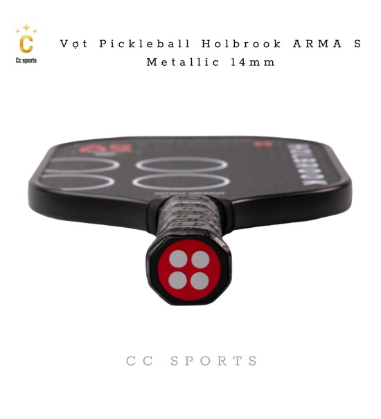 Vợt Pickleball Holbrook ARMA S Metallic 14mm