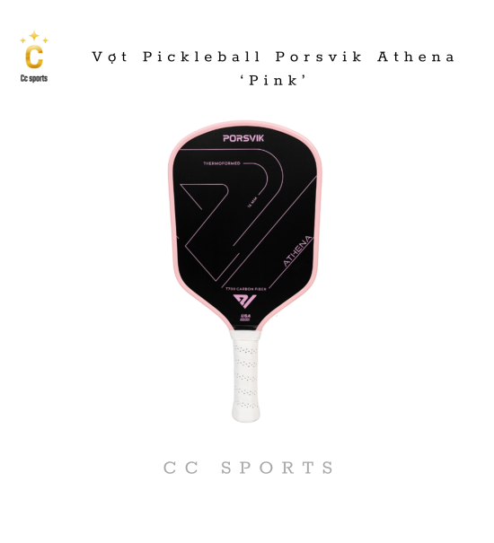 Vợt Pickleball Porsvik Athena ‘Pink’