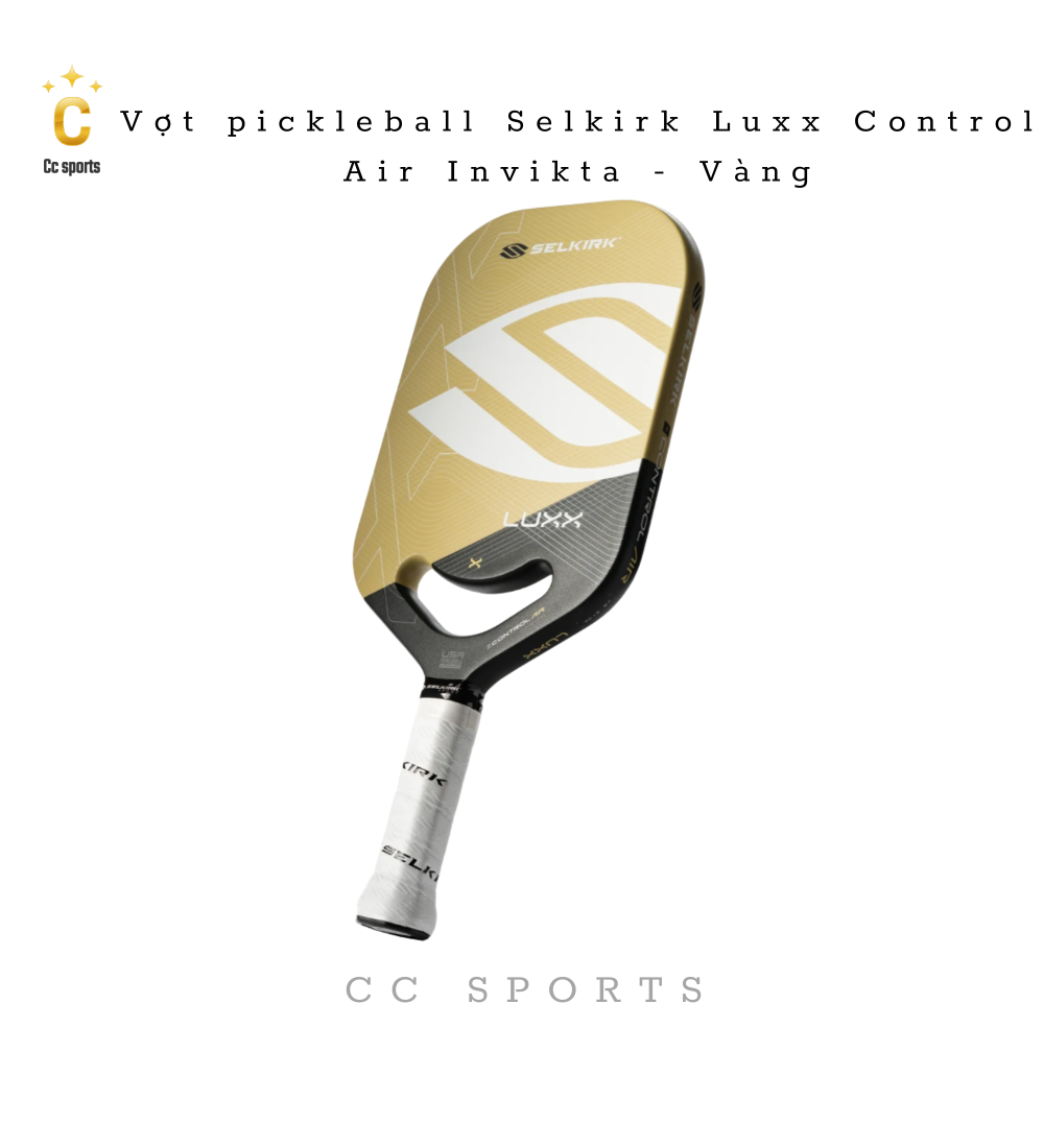Vợt Pickleball Selkirk Luxx Control Air S2 ‘Gold’