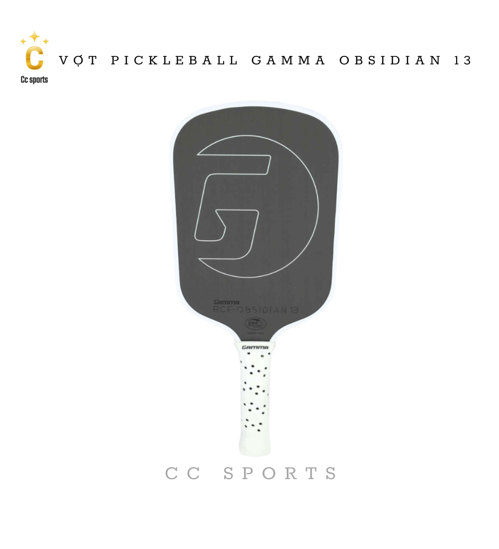 Vợt Pickleball Gamma Obsidian 13