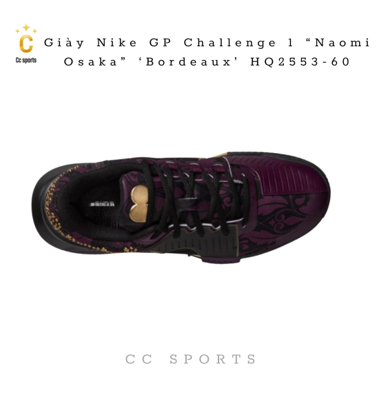 Giày Nike GP Challenge 1 “Naomi Osaka” ‘Bordeaux’ HQ2553-60