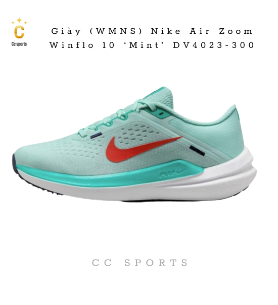 Giày (WMNS) Nike Air Zoom Winflo 10 ‘Mint’ DV4023-300