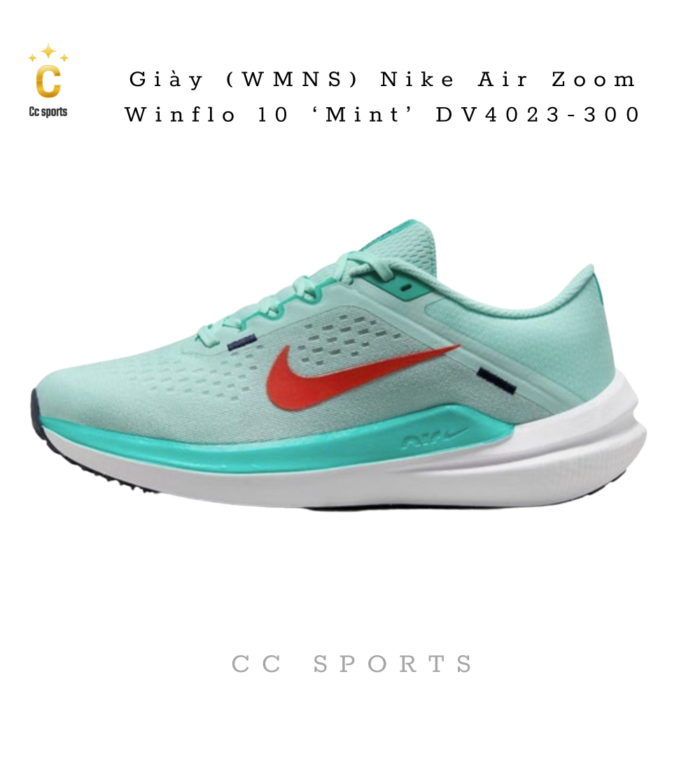 Giày (WMNS) Nike Air Zoom Winflo 10 ‘Mint’ DV4023-300