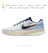 Giày Nike Court Vapor Lite 3 HC ‘White Midnight’ FZ2155-102