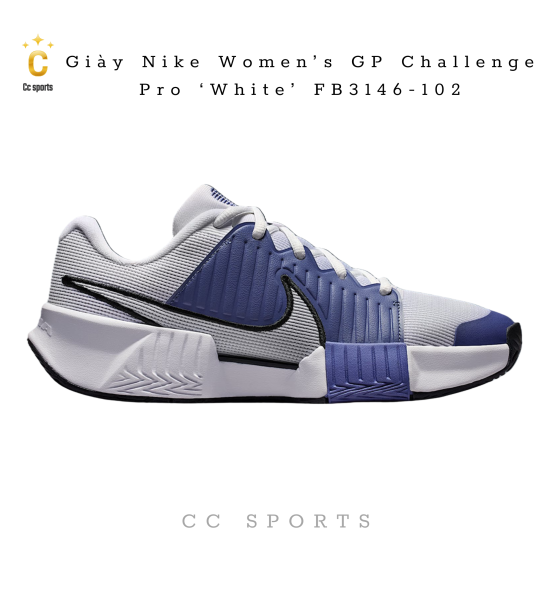 Giày Nike GP Challenge Pro ‘White World Indigo’ FB3146-102