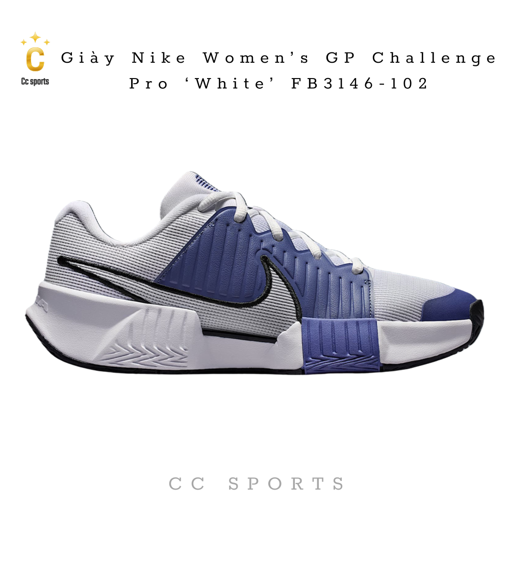 Giày Nike GP Challenge Pro ‘White World Indigo’ FB3146-102