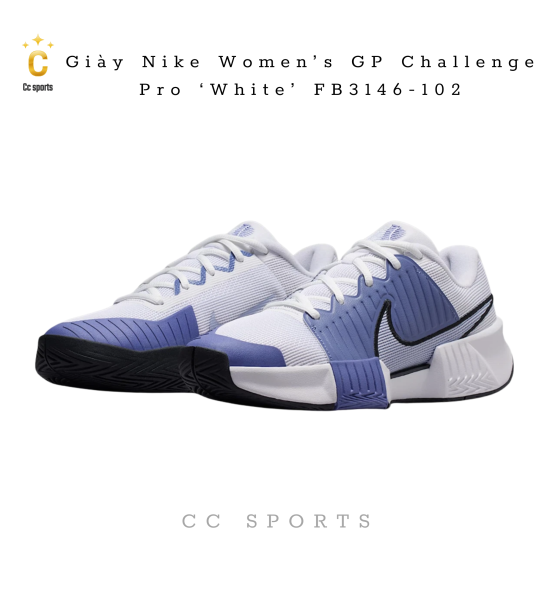 Giày Nike GP Challenge Pro ‘White World Indigo’ FB3146-102