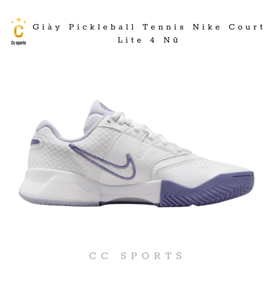 Giày Pickleball Tennis Nike Court Lite 4 Nữ