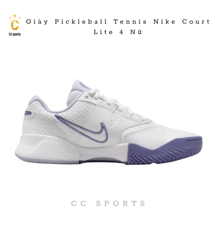 Giày Pickleball Tennis Nike Court Lite 4 Nữ
