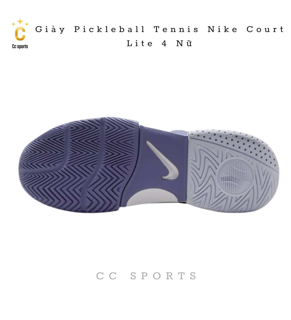 Giày Pickleball Tennis Nike Court Lite 4 Nữ