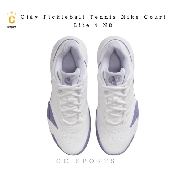 Giày Pickleball Tennis Nike Court Lite 4 Nữ