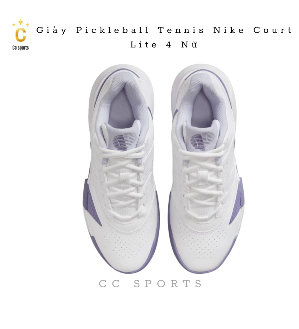 Giày Pickleball Tennis Nike Court Lite 4 Nữ