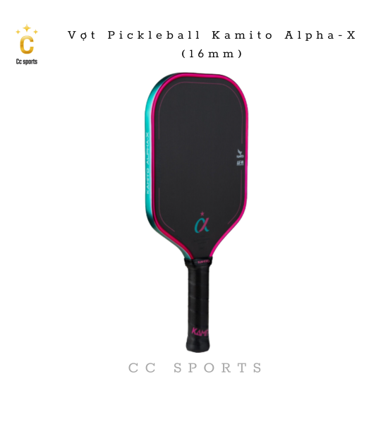 Vợt Pickleball Kamito Alpha-X (16mm)