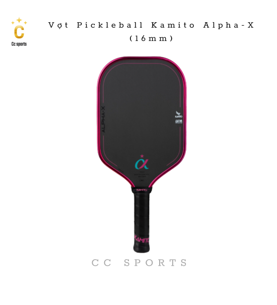 Vợt Pickleball Kamito Alpha-X (16mm)