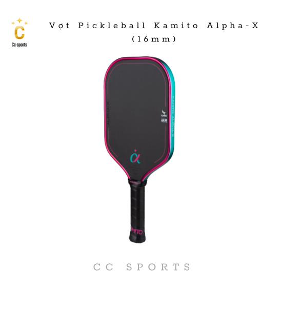 Vợt Pickleball Kamito Alpha-X (16mm)