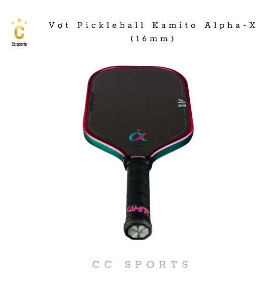 Vợt Pickleball Kamito Alpha-X (16mm)