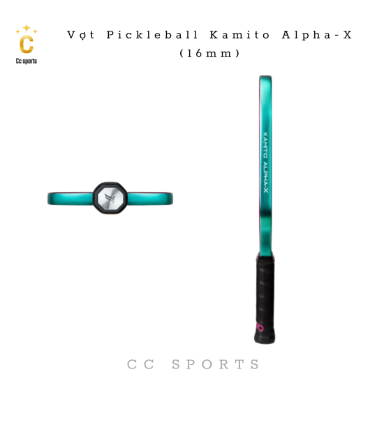 Vợt Pickleball Kamito Alpha-X (16mm)