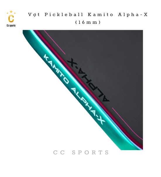 Vợt Pickleball Kamito Alpha-X (16mm)