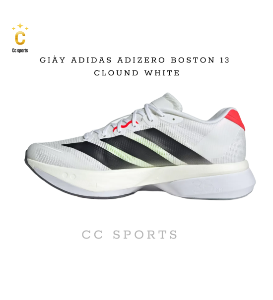 Giày Adidas Adizero Boston 13 ‘White’ JS4932