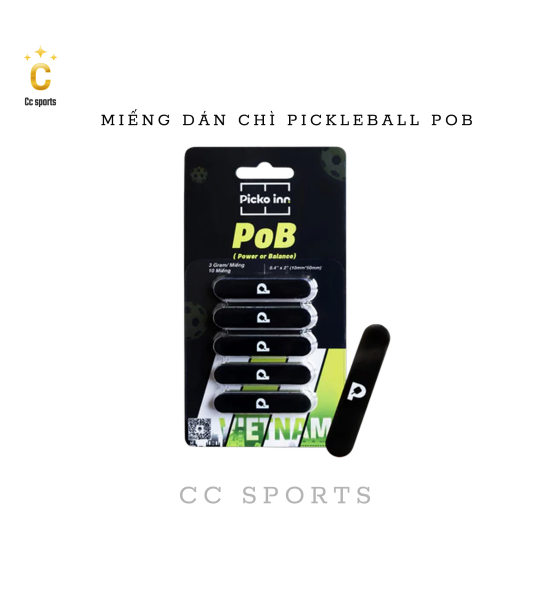 Miếng Dán Chì pickleball Pob