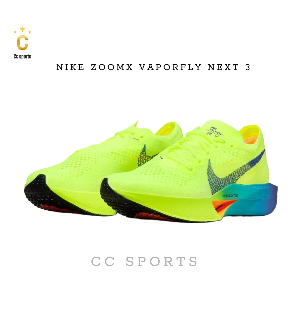 Giày Chạy Bộ NIKE ZOOMX VAPORFLY NEXT 3 Màu xanh neon