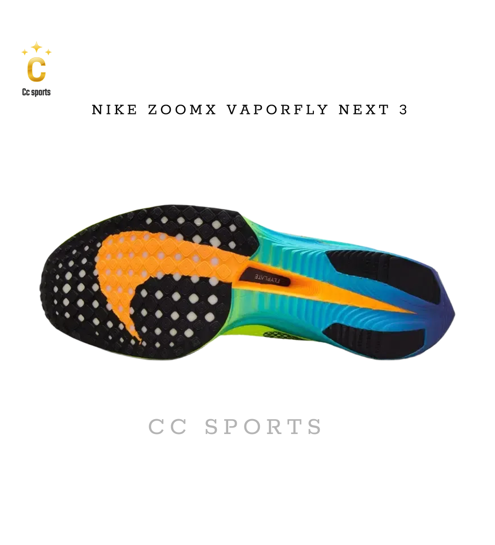 Giày Chạy Bộ NIKE ZOOMX VAPORFLY NEXT 3 Màu xanh neon