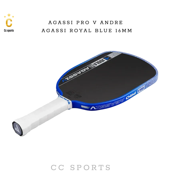 Agassi Pro V Andre Agassi Royal Blue 16mm