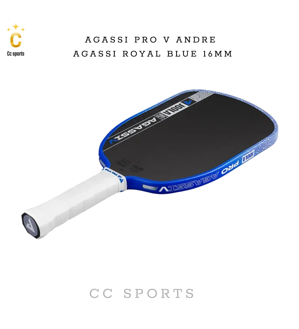 Agassi Pro V Andre Agassi Royal Blue 16mm