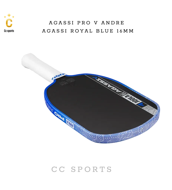Agassi Pro V Andre Agassi Royal Blue 16mm