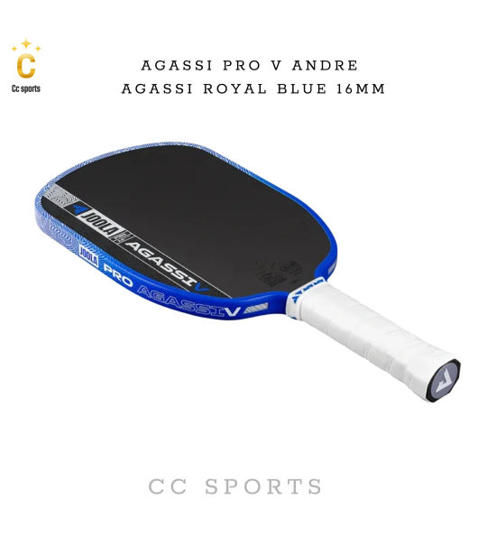 Agassi Pro V Andre Agassi Royal Blue 16mm