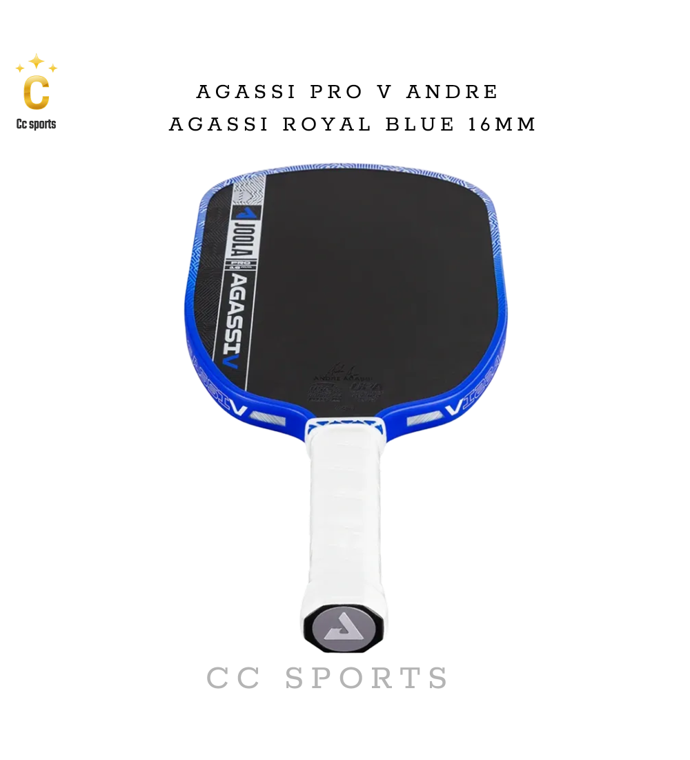 Agassi Pro V Andre Agassi Royal Blue 16mm