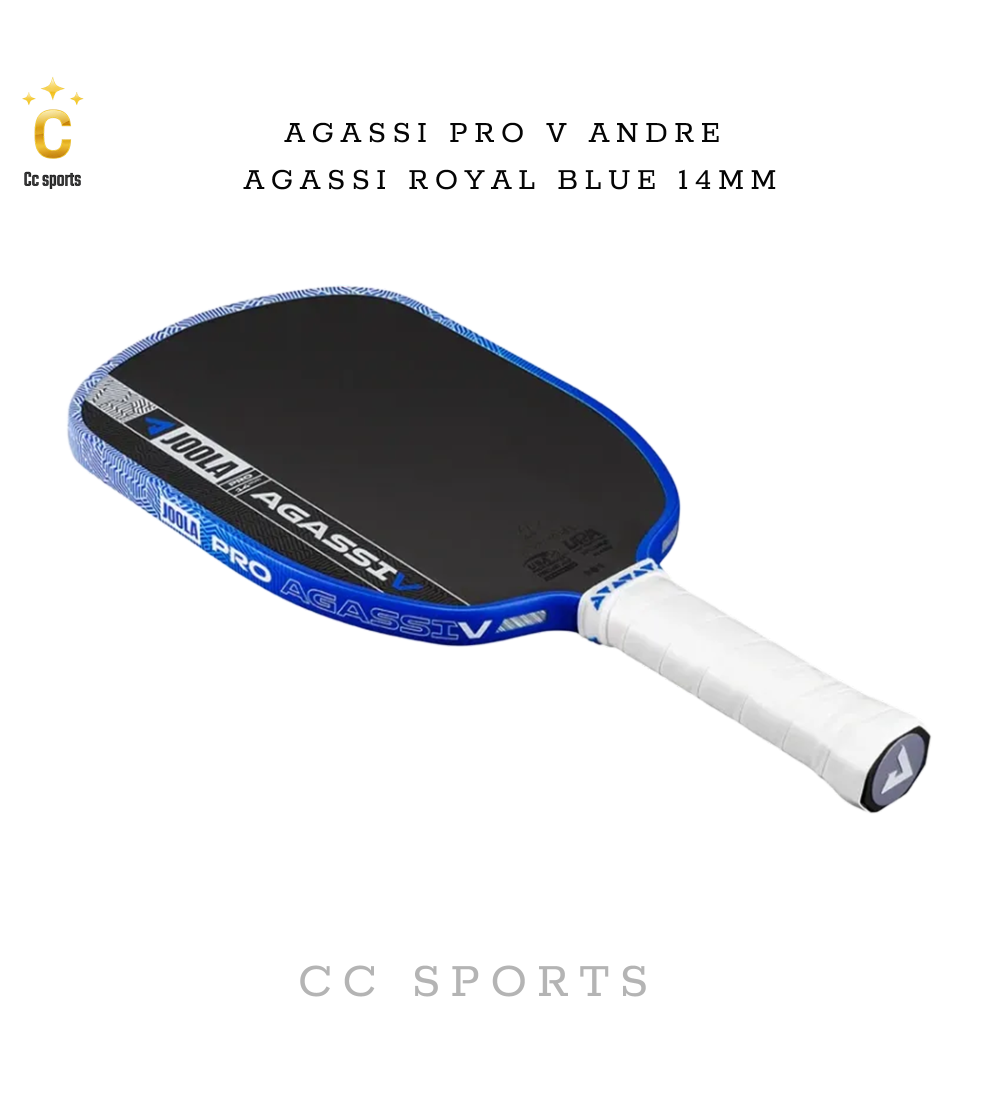 Agassi Pro V Andre Agassi Royal Blue 14mm