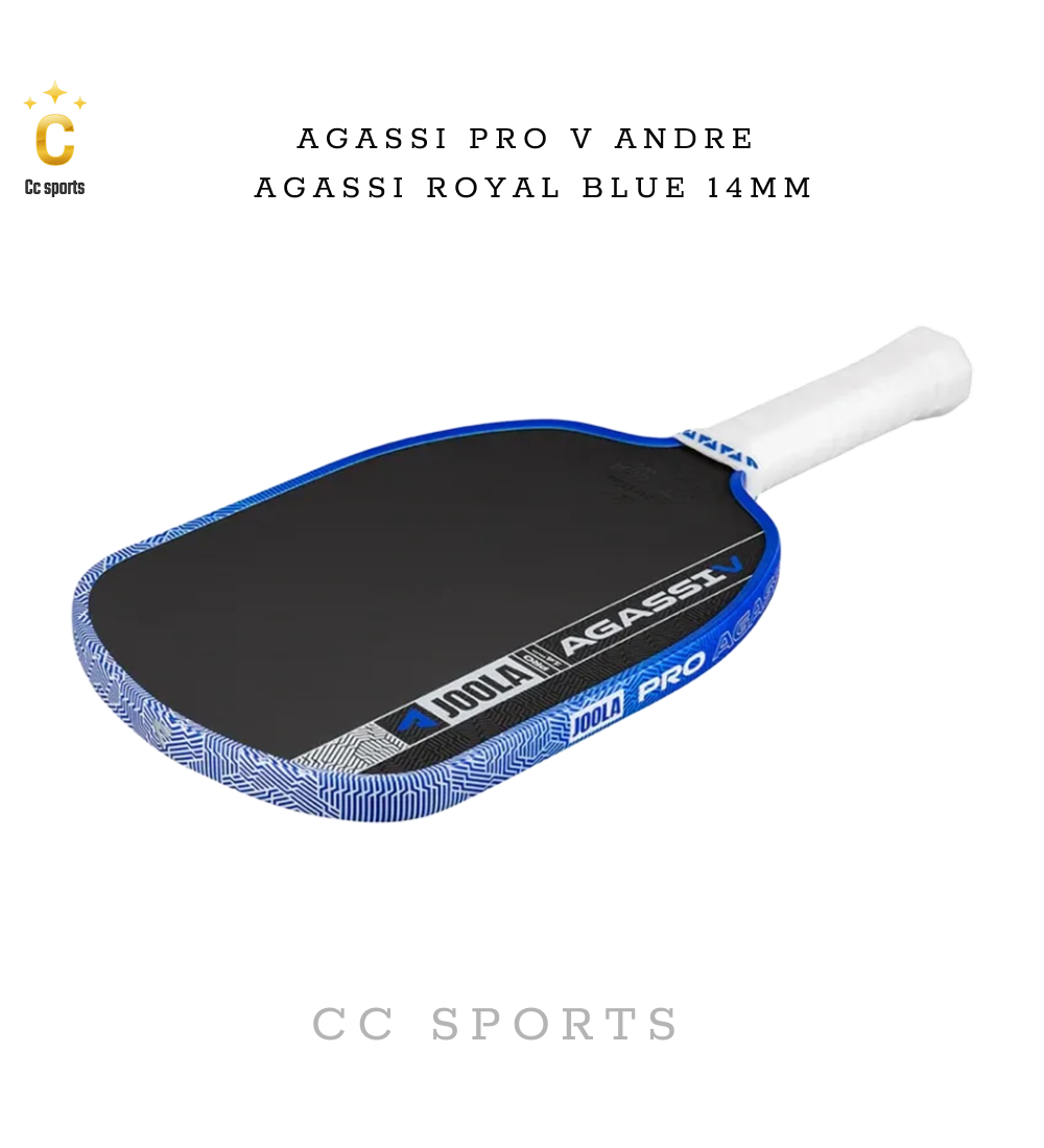 Agassi Pro V Andre Agassi Royal Blue 14mm