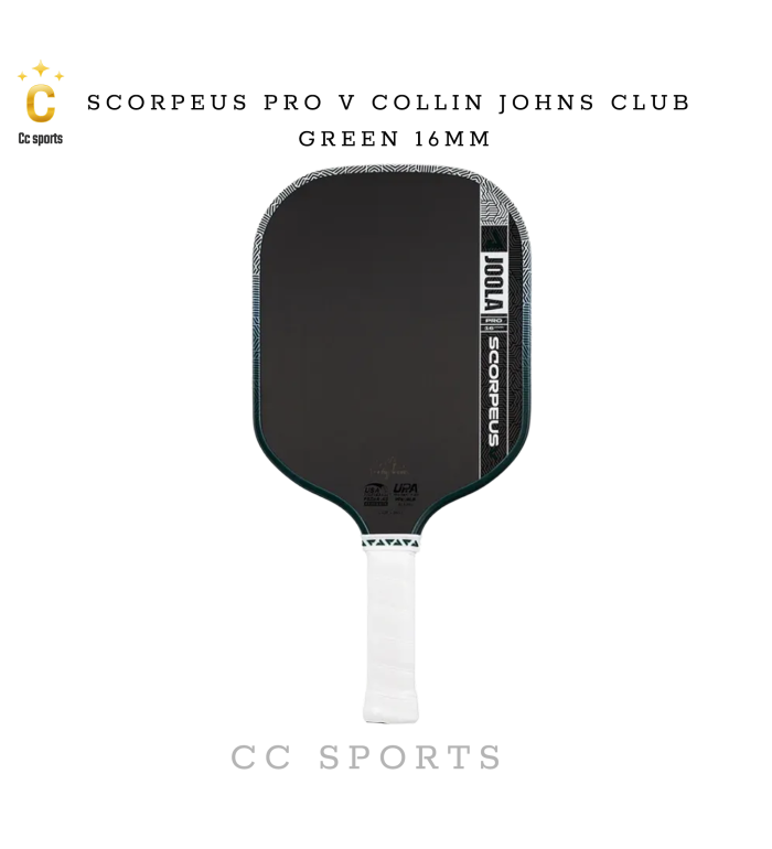 Scorpeus Pro V Collin Johns Club Green 16mm